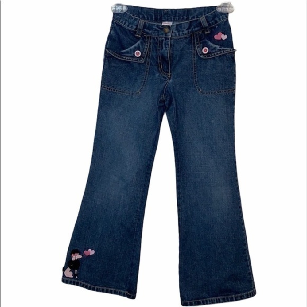 Gymboree Pink Poodle Jeans Size 7